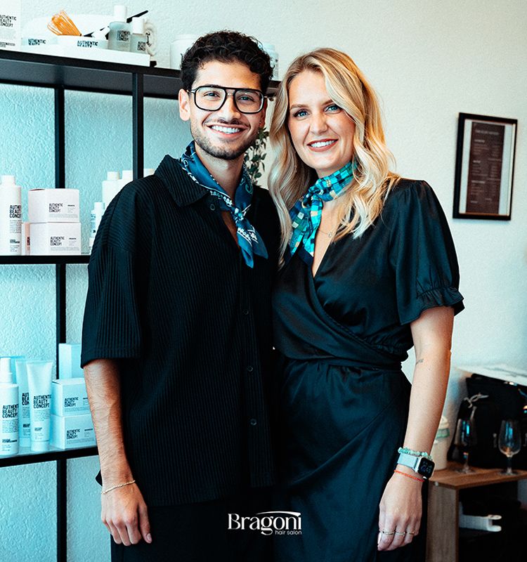 Nathaël Bragoni et Céline DS, fondateurs du salon